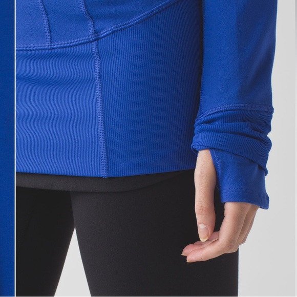 Lululemon Daily Practice Jacket-Sapphire Blue - Picture 6 of 11